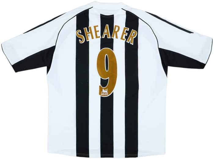 2005-07 Newcastle Home Shirt Shearer #9 - 6/10 - (XL)