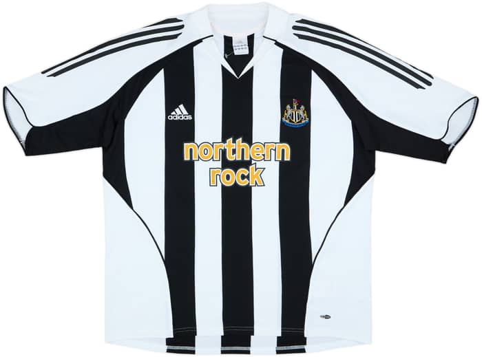 2005-07 Newcastle Home Shirt Shearer #9 - 6/10 - (XL)