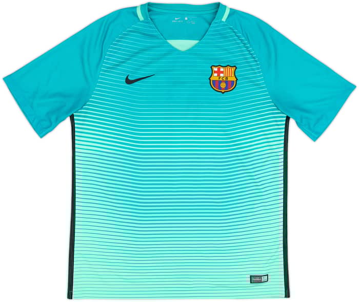 2016-17 Barcelona Third Shirt A.Iniesta #8 - 8/10 - (L)