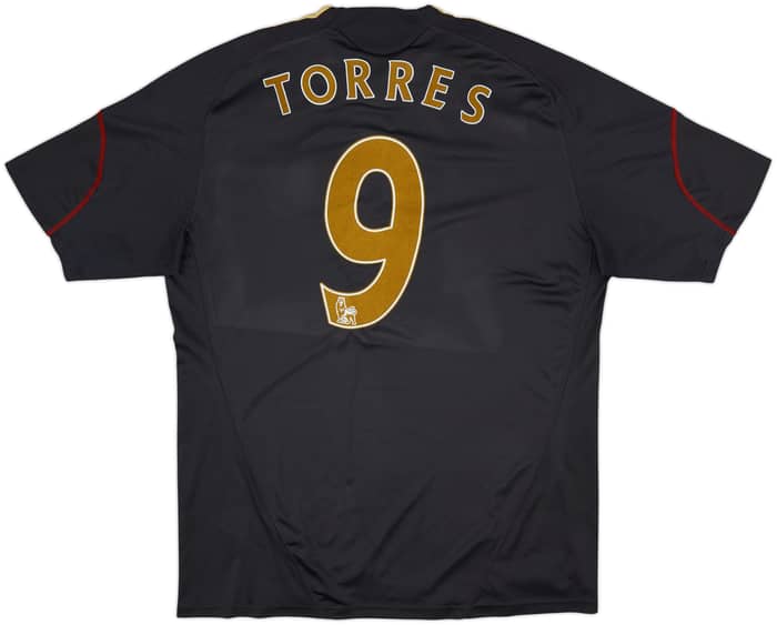 2009-10 Liverpool Away Shirt Torres #9 - 6/10 - (XL)