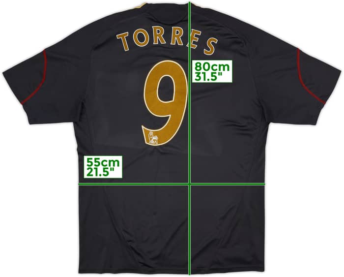2009-10 Liverpool Away Shirt Torres #9 - 6/10 - (XL)