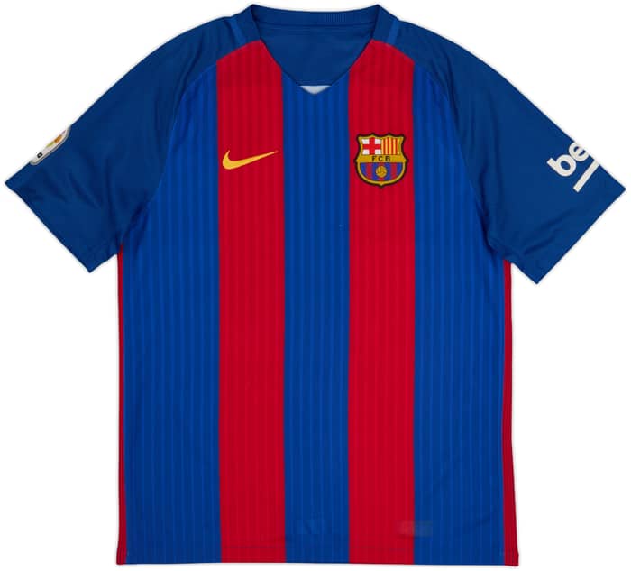 2016-17 Barcelona Home Shirt Neymar Jr #11 - 8/10 - (M)