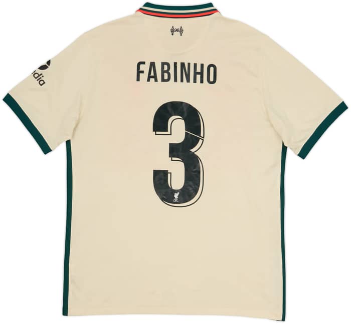 2021-22 Liverpool Away Shirt Fabinho #3 - 5/10 - (L)