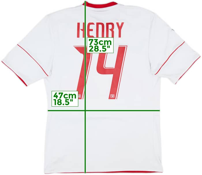 2010 New York Red Bulls Home Shirt Henry #14 - 7/10 - (M)