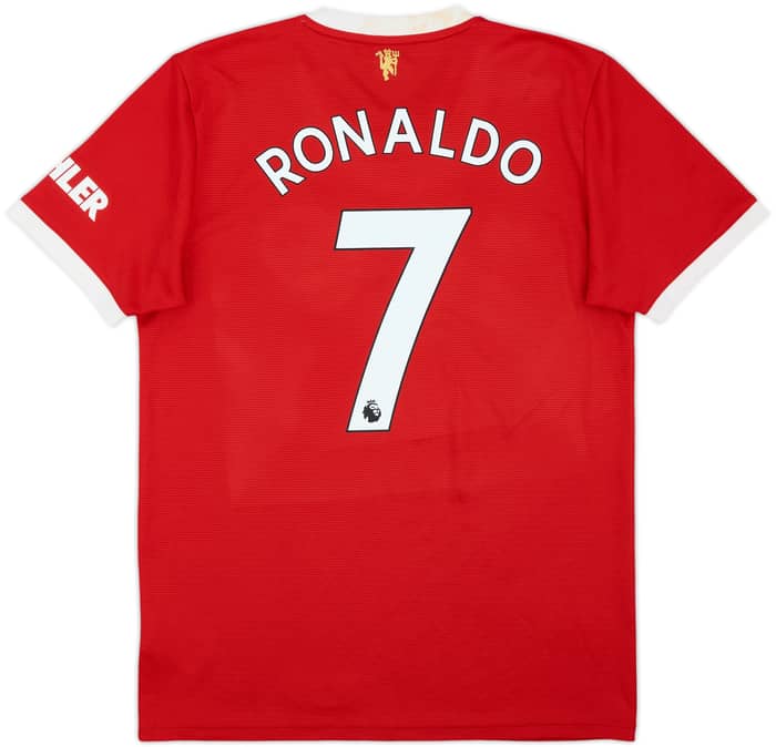 2021-22 Manchester United Home Shirt Ronaldo #7 - 7/10 - (M)