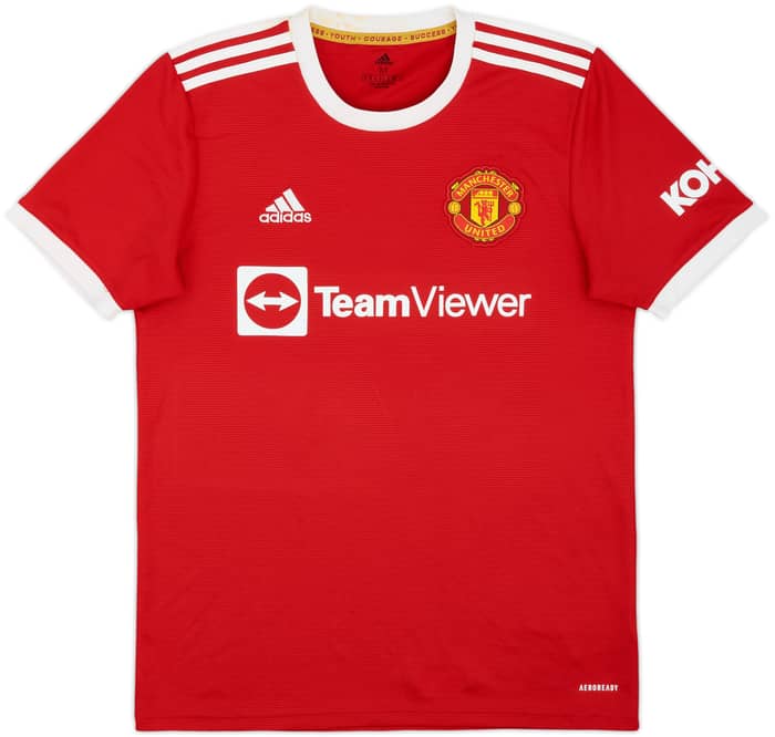 2021-22 Manchester United Home Shirt Ronaldo #7 - 7/10 - (M)