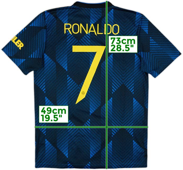 2021-22 Manchester United Third Shirt Ronaldo #7 - 10/10 - (M)
