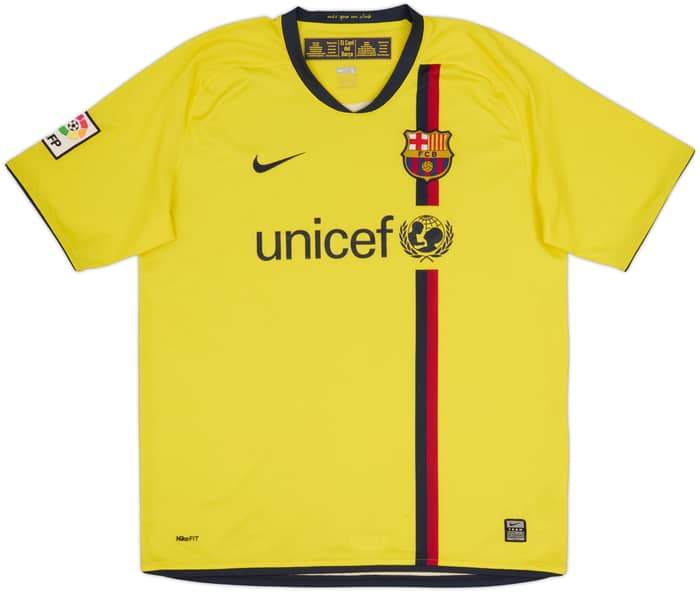 2008-10 Barcelona Away Shirt Messi #10 - 8/10 - (L)
