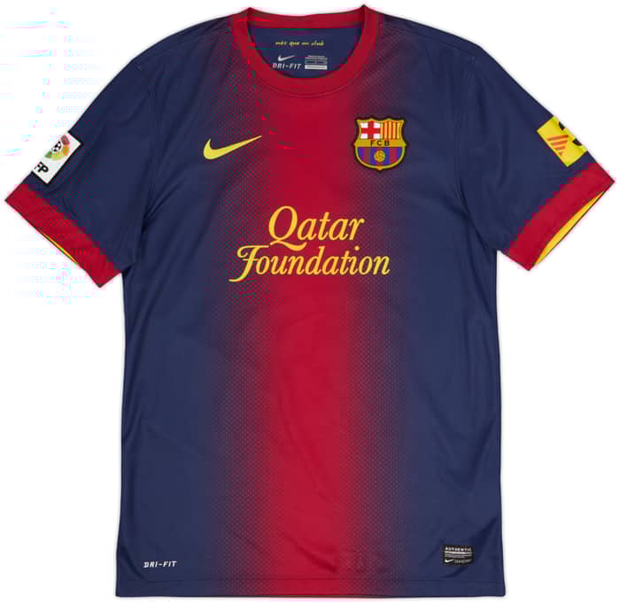 2012-13 Barcelona Home Shirt Messi #10 - 6/10 - (S)