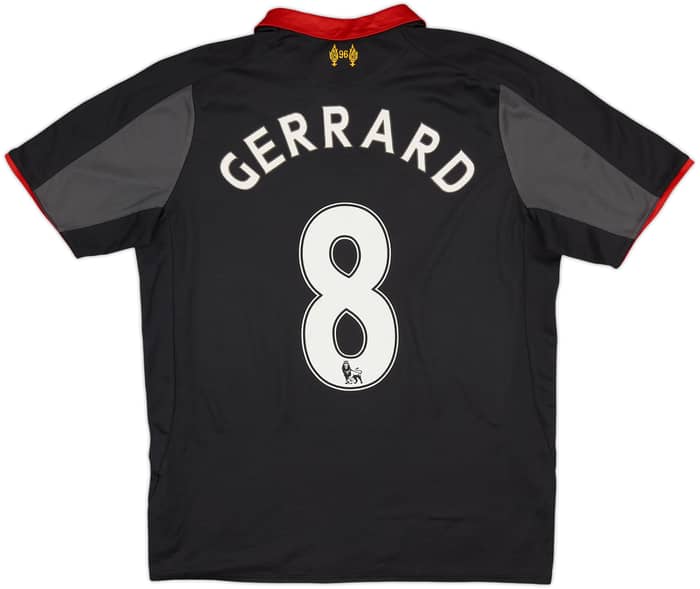 2014-15 Liverpool Third Shirt Gerrard #8 - 8/10 - (S)