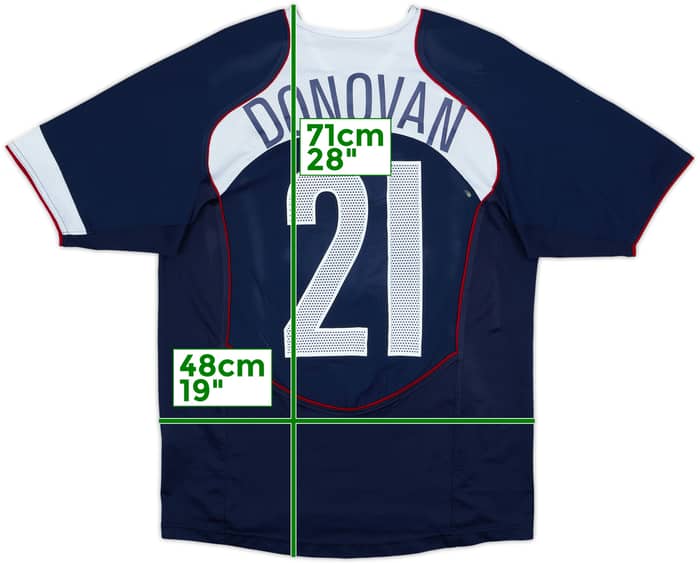 2004-06 USA Away Shirt Donovan #21 - 6/10 - (S)