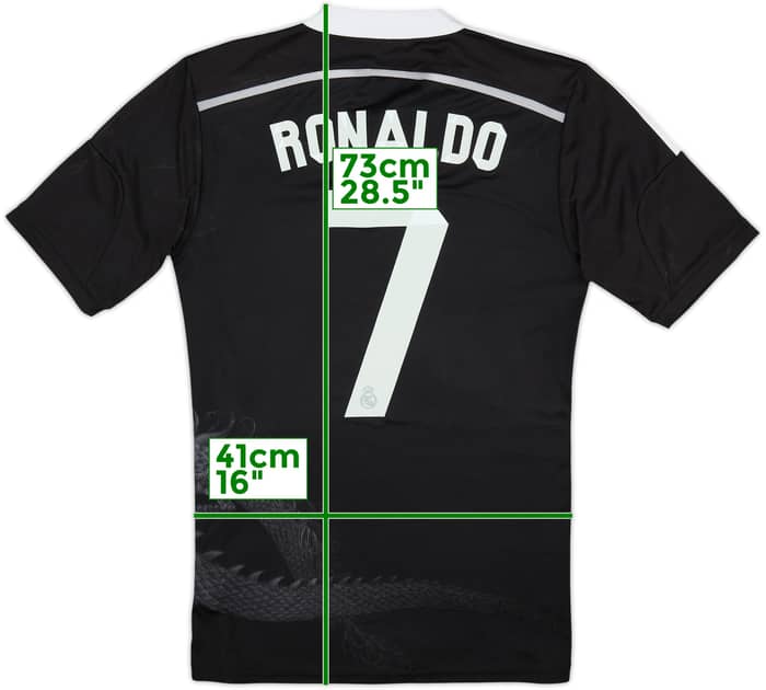 2014-15 Real Madrid Third Shirt Ronaldo #7 - 6/10 - (S)