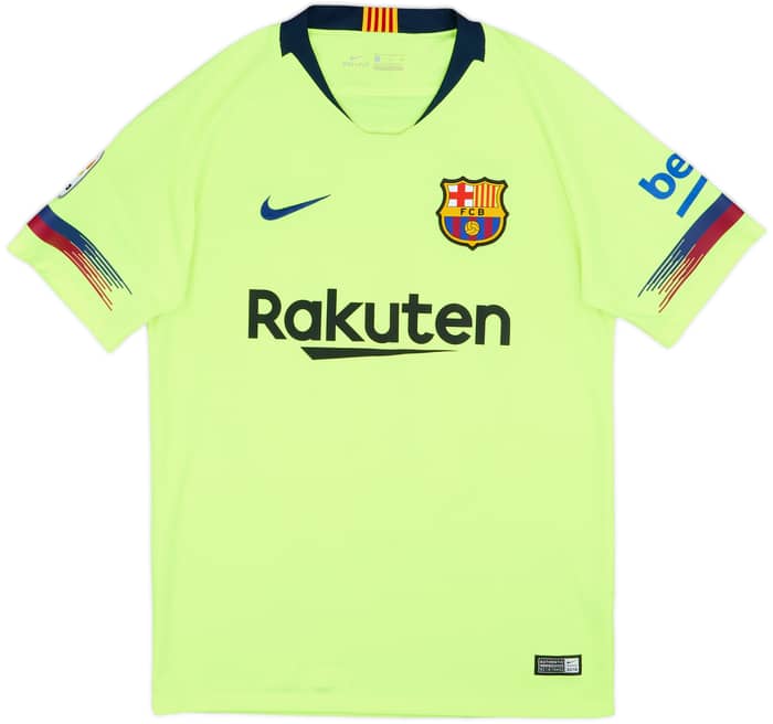 2018-19 Barcelona Away Shirt Messi #10 - 8/10 - (S)