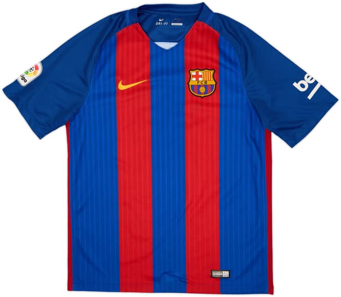 2016-17 Barcelona Home Shirt Messi #10 - 7/10 - (M)