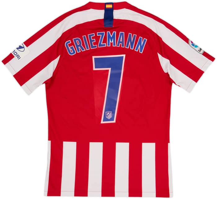 2019-20 Atletico Madrid Home Shirt Griezmann #7 - 6/10 - (S)