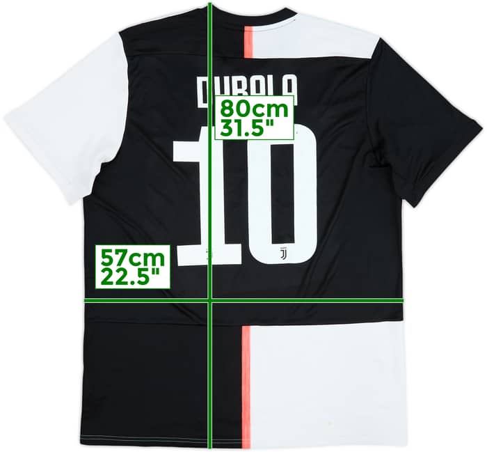 2019-20 Juventus Home Shirt Dybala #10 - 5/10 - (XL)