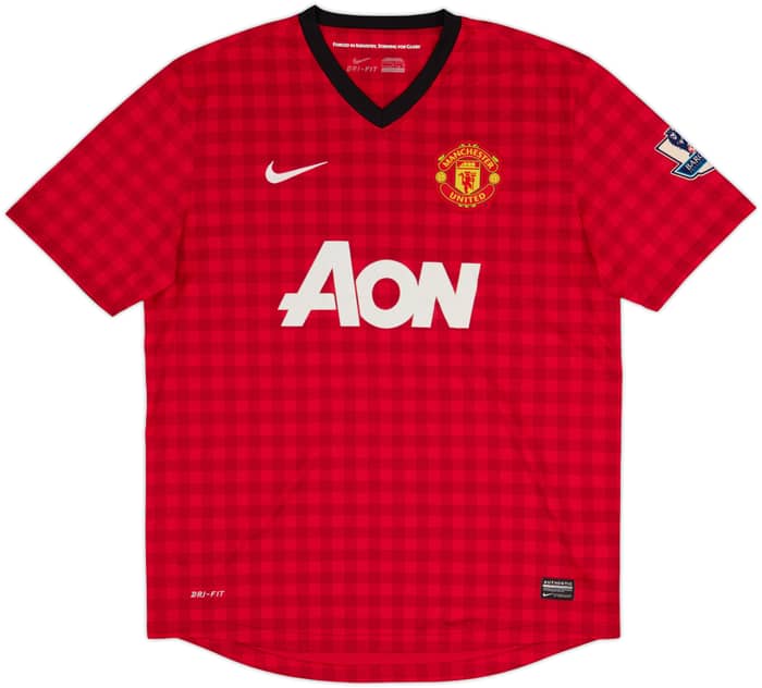 2012-13 Manchester United Home Shirt Scholes #22 - 5/10 - (L)