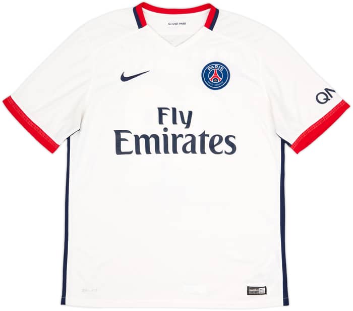2015-16 Paris Saint-Germain Away Shirt Ibrahimovic #10 - 6/10 - (L)