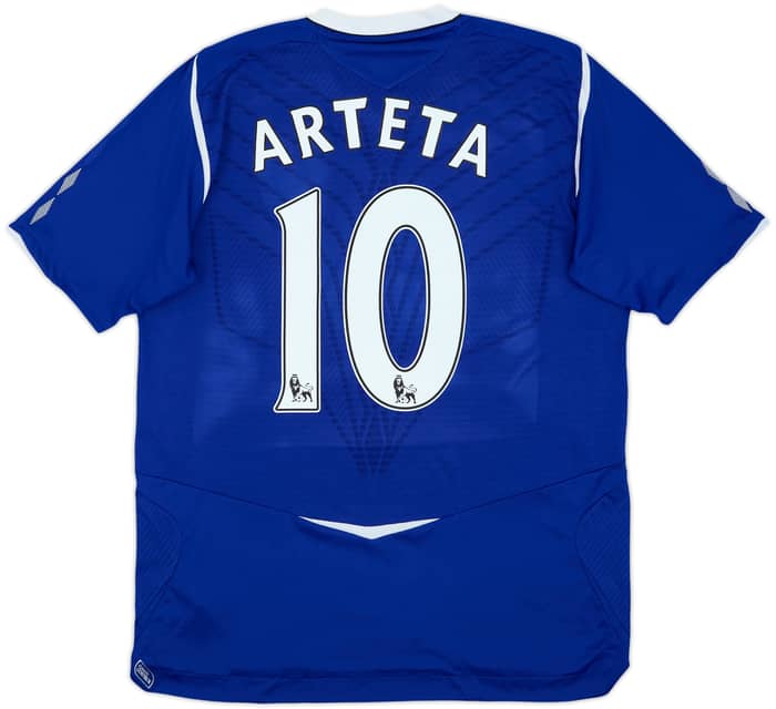 2008-09 Everton Home Shirt Arteta #10 - 5/10 - (L)