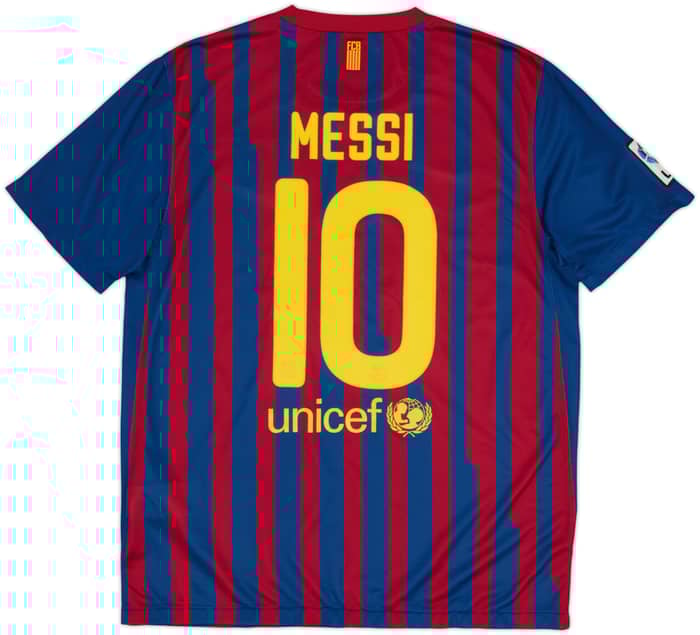 2011-12 Barcelona Home Shirt Messi #10 - 6/10 - (L)