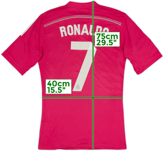 2014-15 Real Madrid Away Shirt Ronaldo #7 - 5/10 - (S)