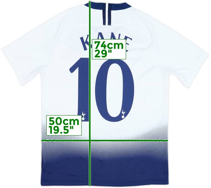 2018-19 Tottenham Home Shirt Kane #10 - 8/10 - (M)