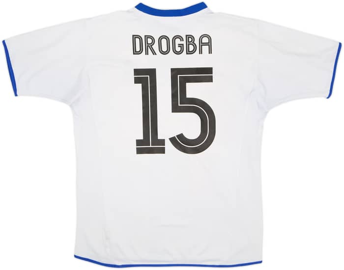 2003-05 Chelsea Away Shirt Drogba #15 - 4/10 - (L)