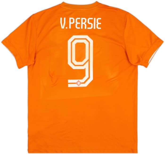 2014-15 Netherlands Home Shirt V.Persie #9 - 8/10 - (L)