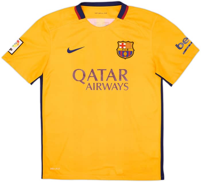 2015-16 Barcelona Away Shirt Messi #10 - 8/10 - (M)