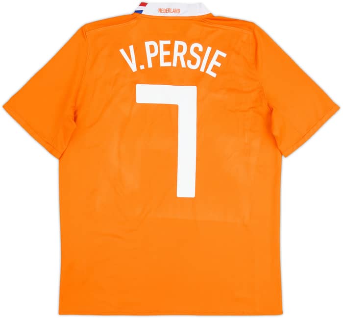 2008-10 Netherlands Home Shirt V.Persie #7 - 6/10 - (M)
