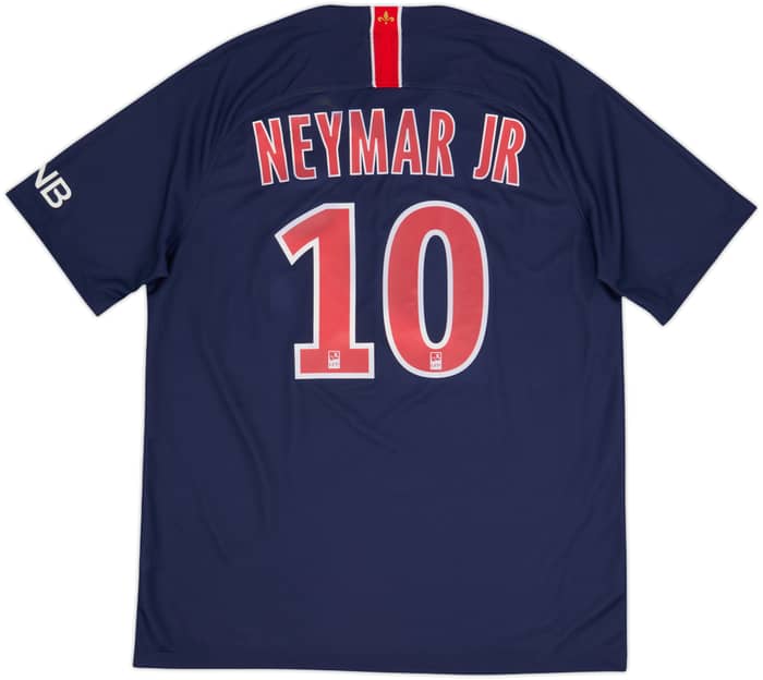 2018-19 Paris Saint-Germain Home Shirt Neymar Jr #10 - 6/10 - (L)