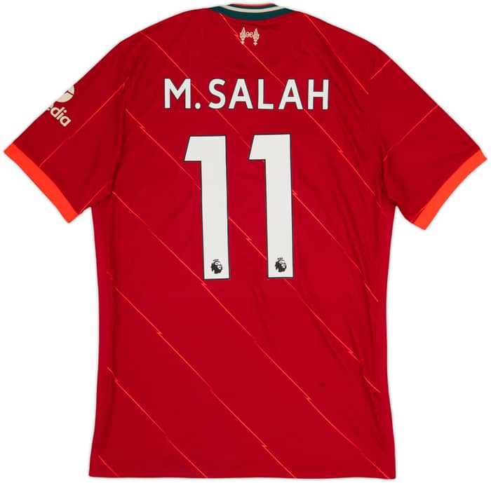2021-22 Liverpool Home Shirt M.Salah #11 - 8/10 - (L)