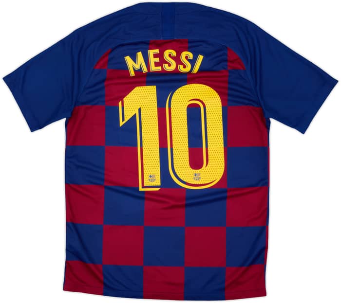 2019-20 Barcelona Home Shirt Messi #10 - 8/10 - (M)