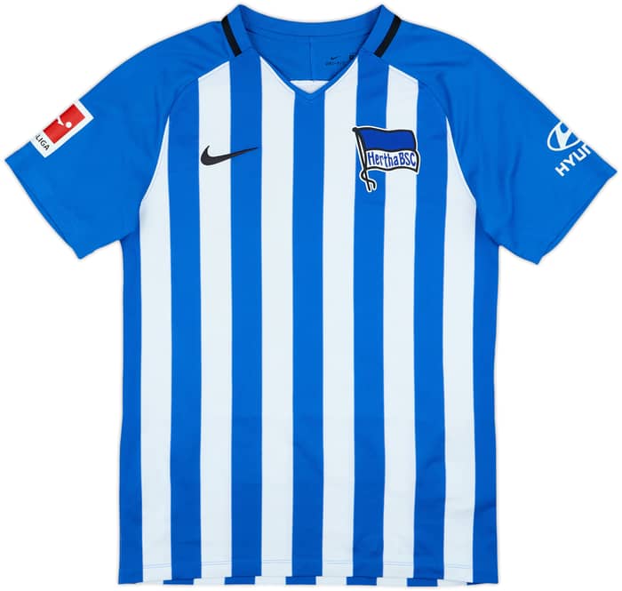 2017-18 Hertha Berlin Home Shirt Reichardt #21 - 9/10 - (M)