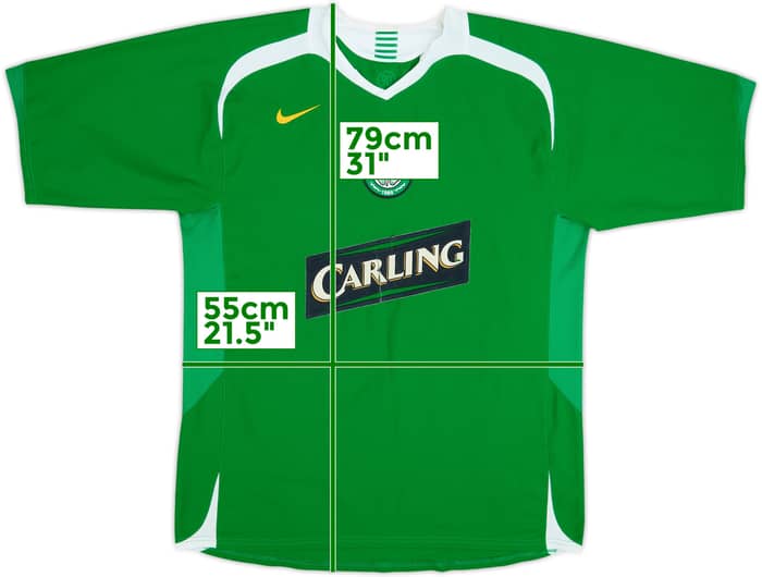 2005-06 Celtic Away Shirt - 4/10 - (L)