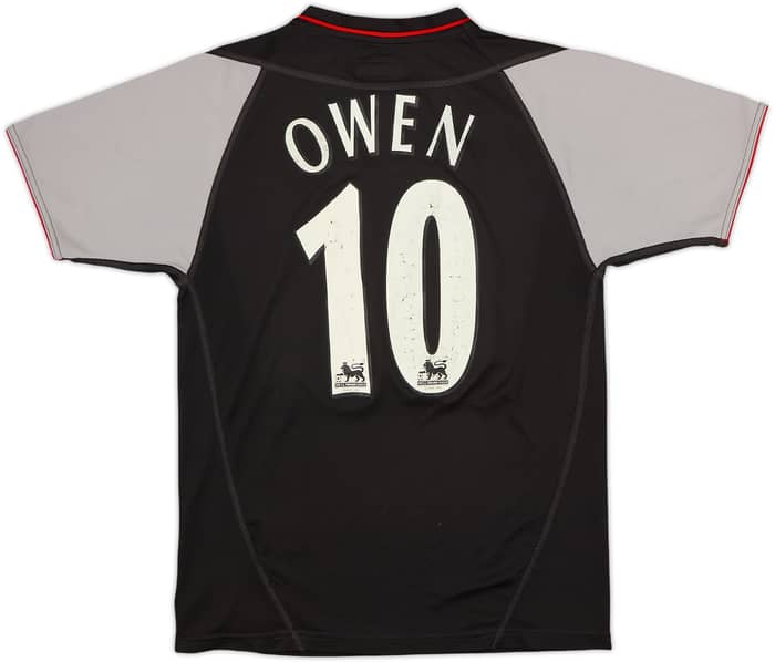 2002-04 Liverpool Away Shirt Owen #10 - 4/10 - (Y)