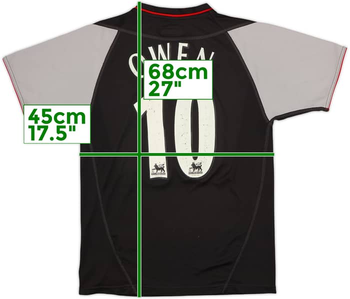 2002-04 Liverpool Away Shirt Owen #10 - 4/10 - (Y)