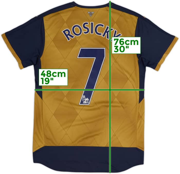 2015-16 Arsenal Away Shirt Rosicky #7 - 5/10 - (M)