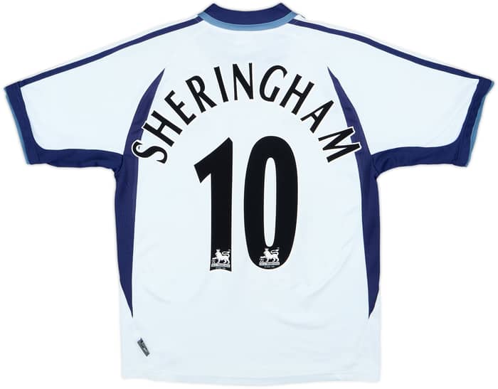 2001-02 Tottenham Home Shirt Sheringham #10 - 6/10 - (S)