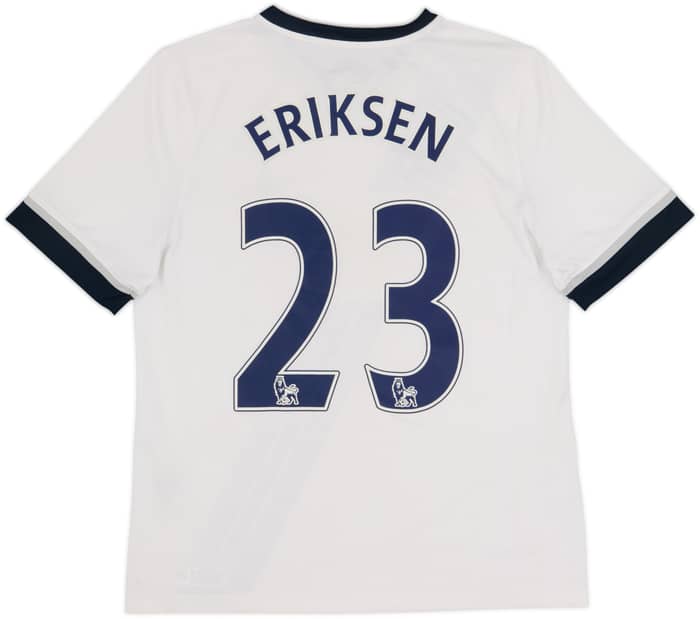 2015-16 Tottenham Home Shirt Eriksen #23 - 6/10 - (XL.Boys)