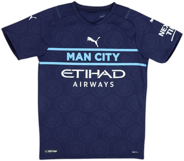 2021-22 Manchester City Third Shirt Grealish #10 - 8/10 - (M)