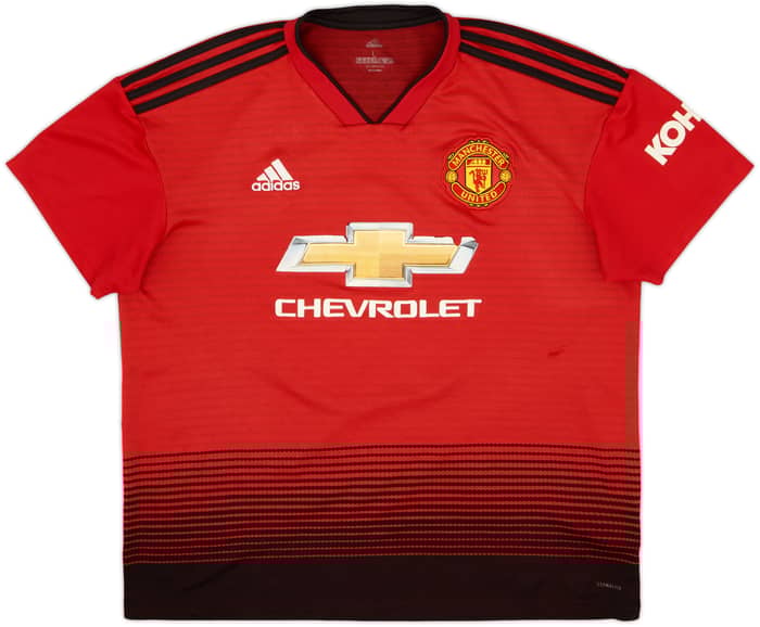 2018-19 Manchester United Home Shirt Rashford #10 - 4/10 - (L)
