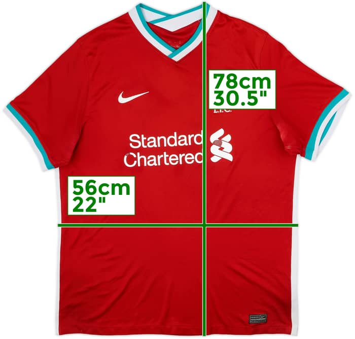 2020-21 Liverpool Home Shirt - 5/10 - (XL)