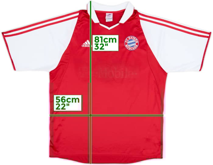 2003-04 Bayern Munich Home Shirt - 4/10 - (L)
