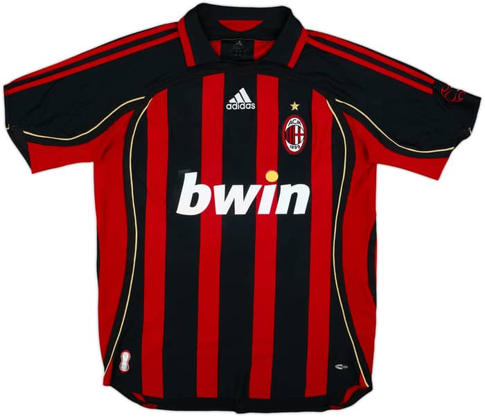 2006-07 AC Milan Home Shirt Kaka #22 - 6/10 - (M)