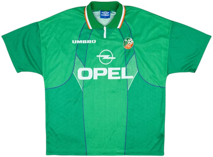 1994-95 Ireland Home Shirt Keane #6 - 6/10 - (XXL)