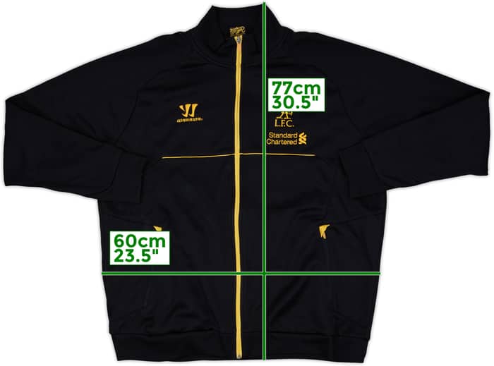 2013-14 Liverpool Warrior Track Jacket - 7/10 - (XXL)