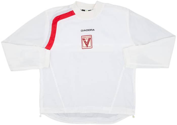 2007-08 Vicenza Diadora Drill Top - 8/10 - (S)