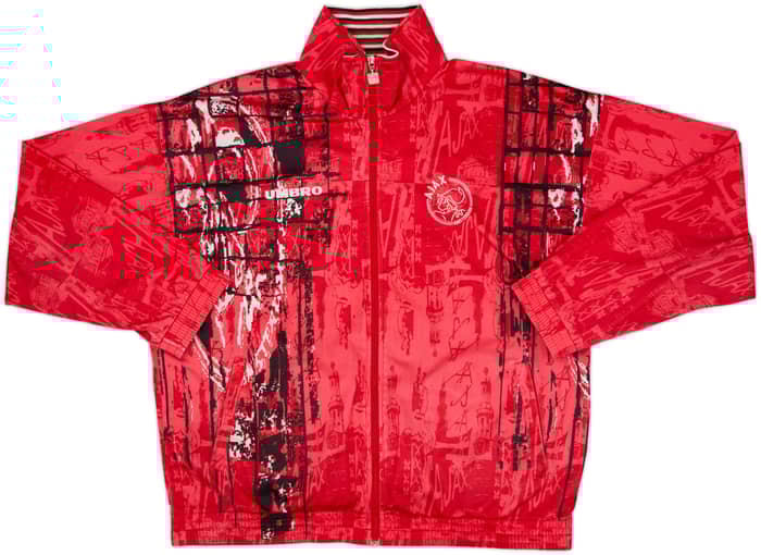1996-97 Ajax Umbro Track Jacket - 7/10 - (XL)