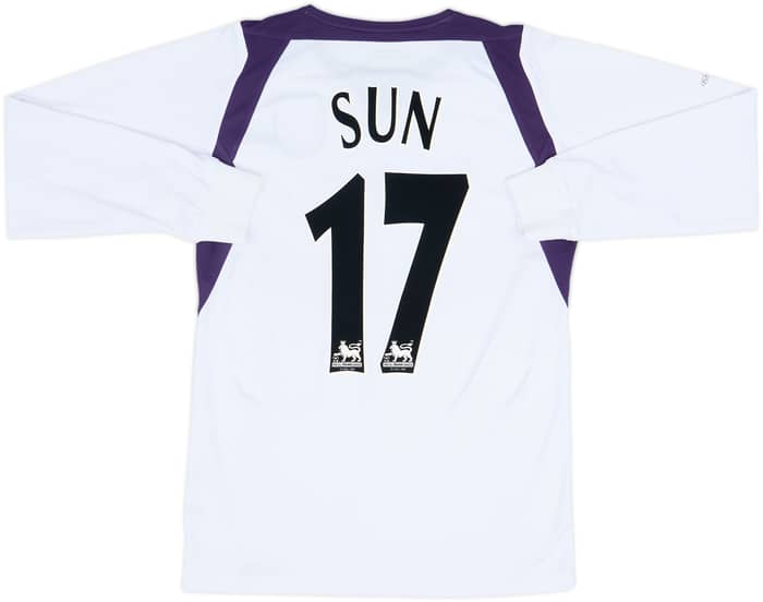 2004-05 Manchester City Away L/S Shirt Sun #17 - 7/10 - (S)